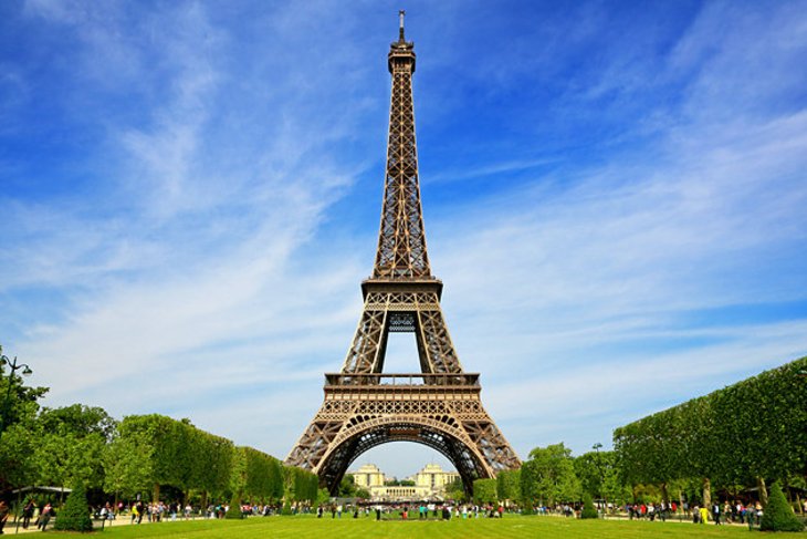 Eiffel Tower Hight