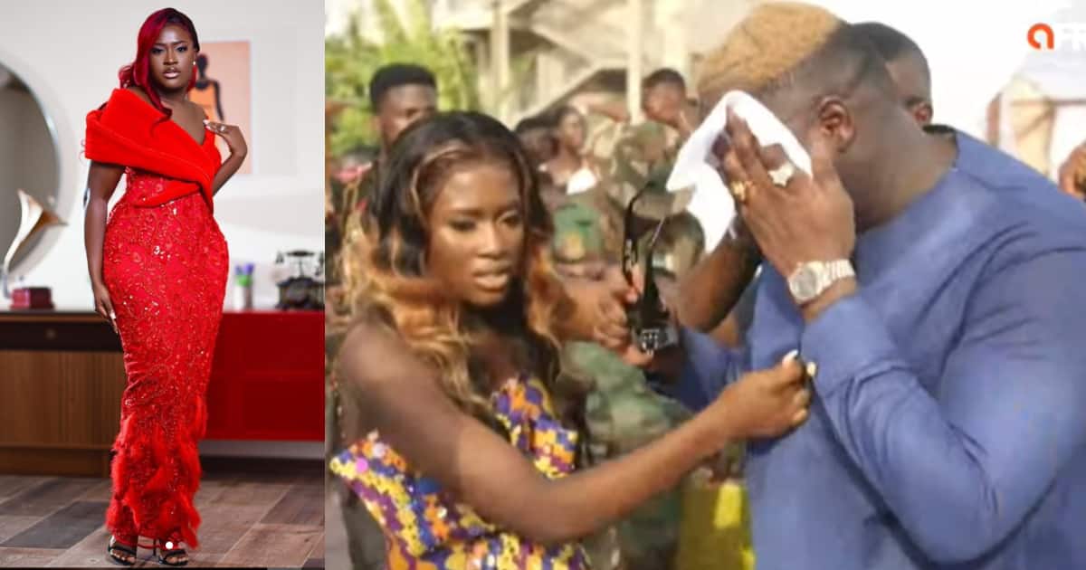 Actress Fella Makafui have all gone viral video on twitter & Reddid