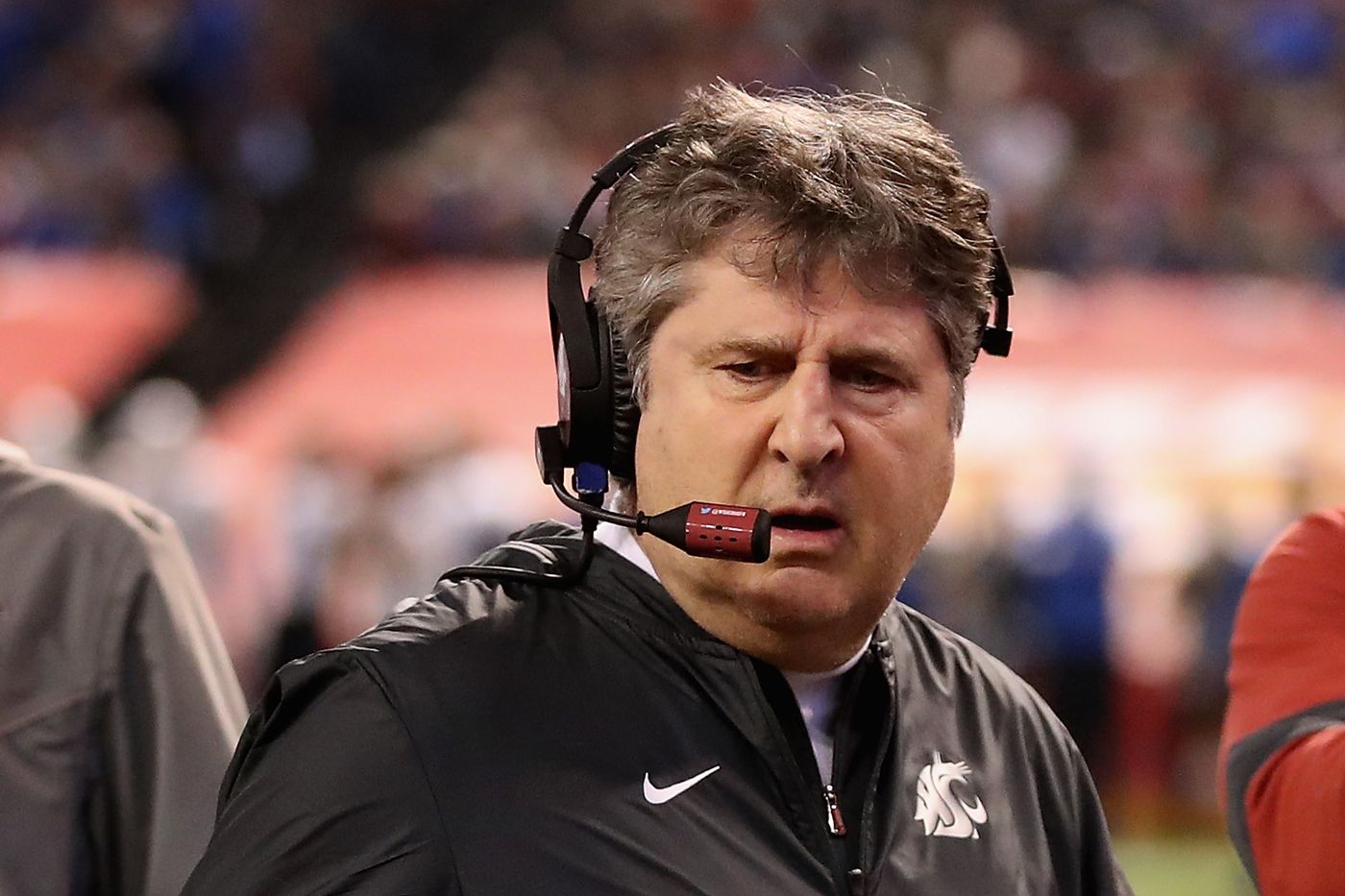 Mississippi State coach Mike Leach, being taken by ambulance to the hospital when a "personal health issue" occurred at home